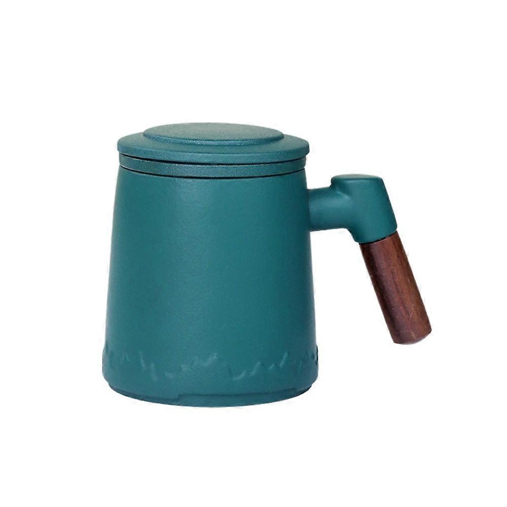 Tea and Water Separation Tea Cup Ceramic Cups