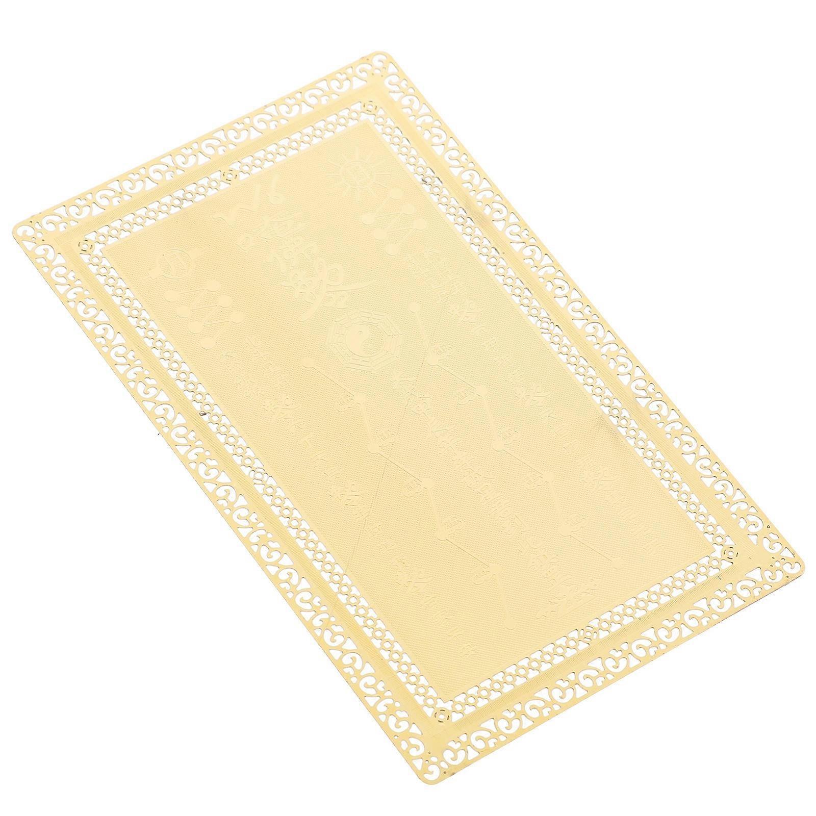 Golden Taishui Amulet for Protection