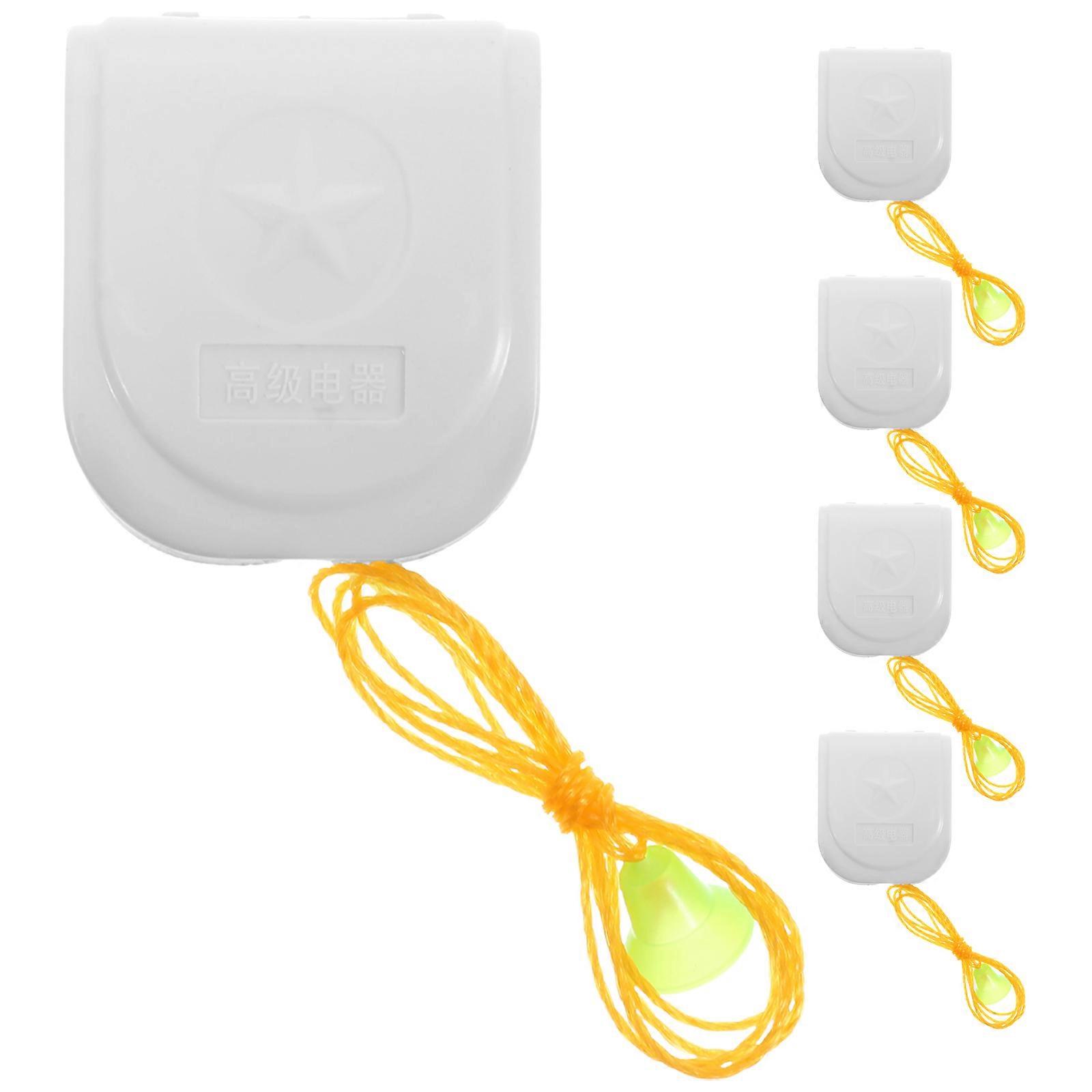 Durable Plastic Lamp Pull Rope Switch for Home Use 5Pcs Light Pull