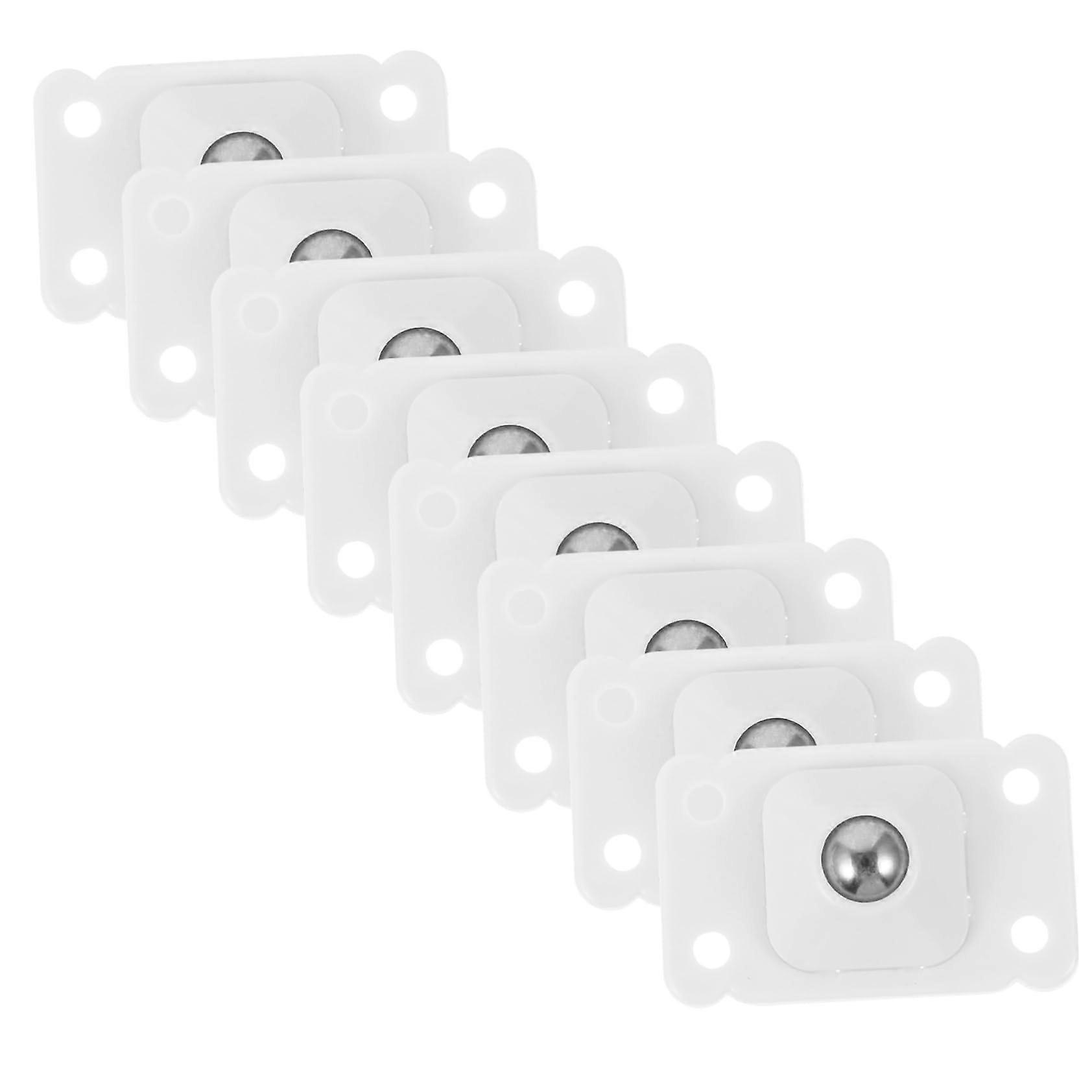 Adhesive Caster Wheels for Storage Boxes with Smooth Rolling and Tool Installation