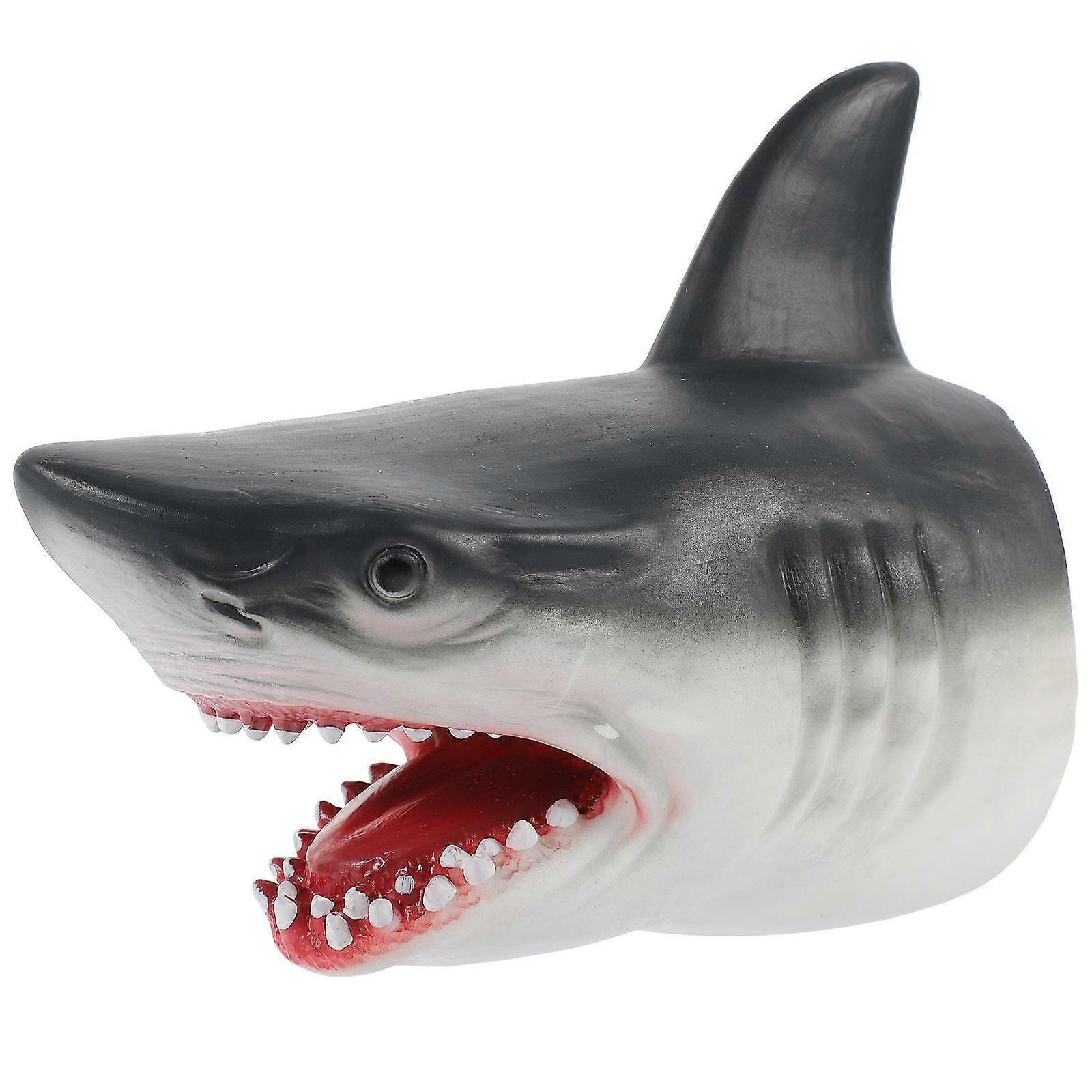 Kids Puppet Toy Performance Prop for Learning Situation Multi Realistic Head Design Abs Cleaning 1Pack