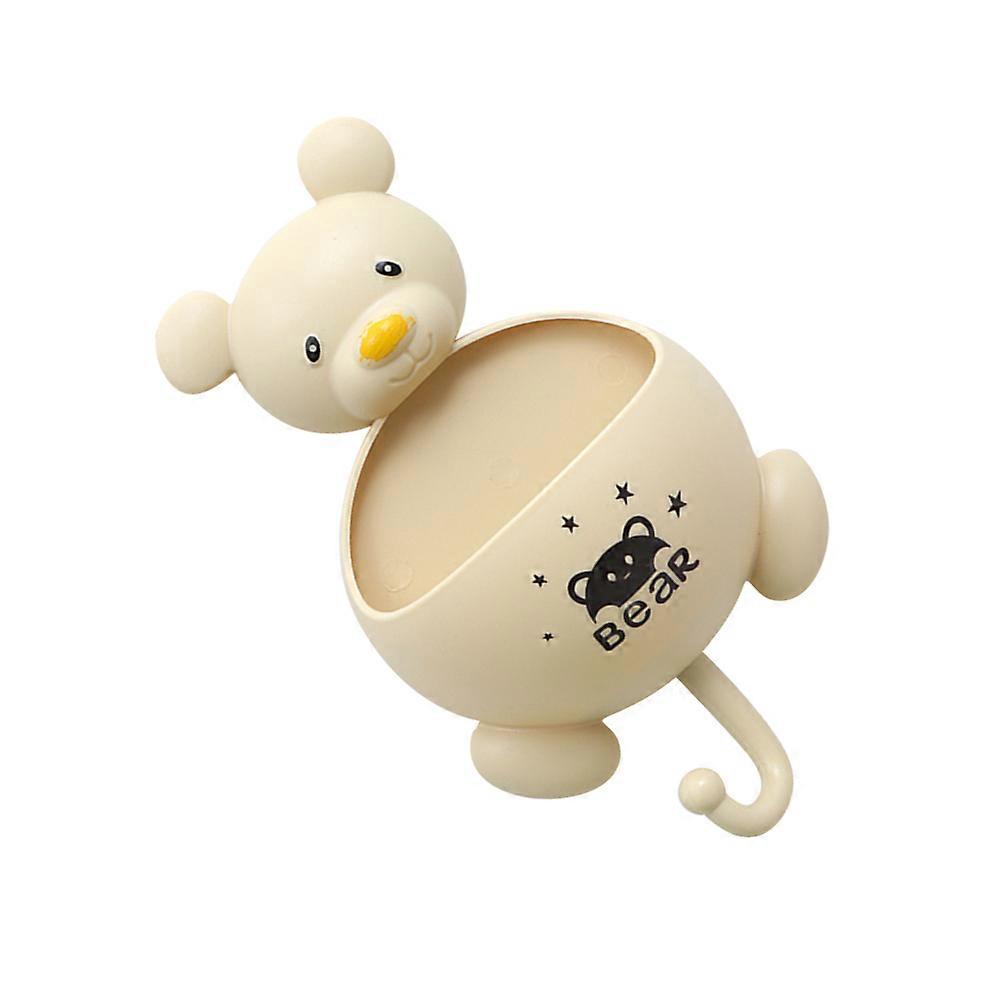 Toothbrush Rack Wall Mounted Storage Rack for Bathroom 2Pcs Suction Cup