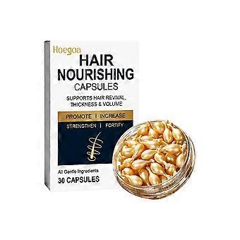 Cápsulas para o cuidado capilar diário, para coloração e permanente, nutrição, brilho natural e cabelos fortes. 30 cápsulas.