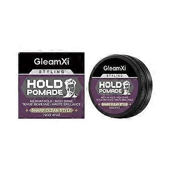 Medium Hold and Natural Finish for Easy Styling, Hair Clay Pomade, Glossy Finish | Hair Style, Shine | Extra Strong Hold Styling Hair Wax