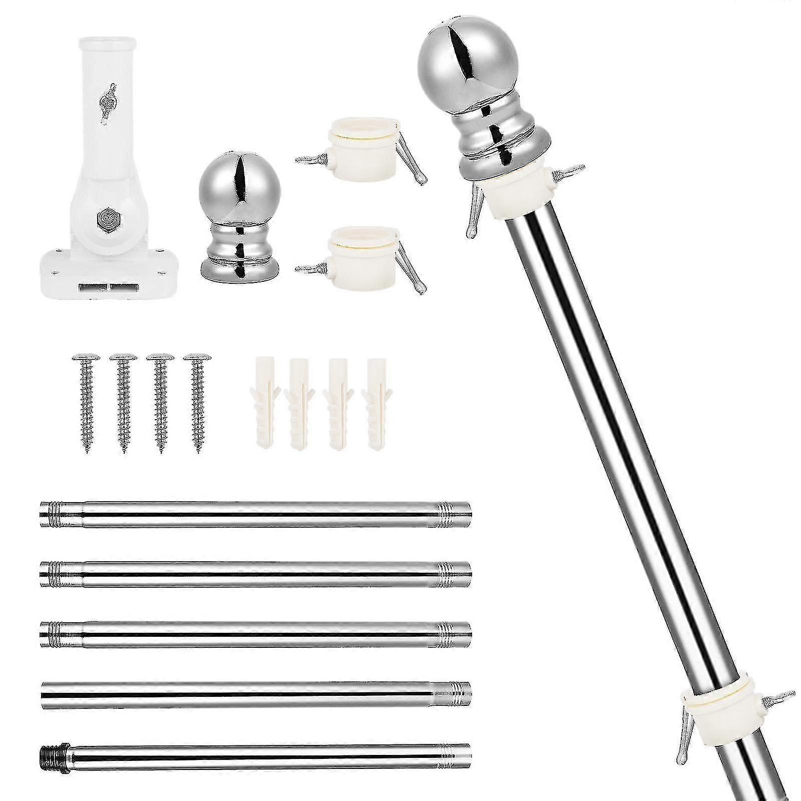 Flag Holder Flag Pole Mount Bracket Flag Pole Mounting Bracket 6ft Flag Pole Bracket Adjustable Flag Pole