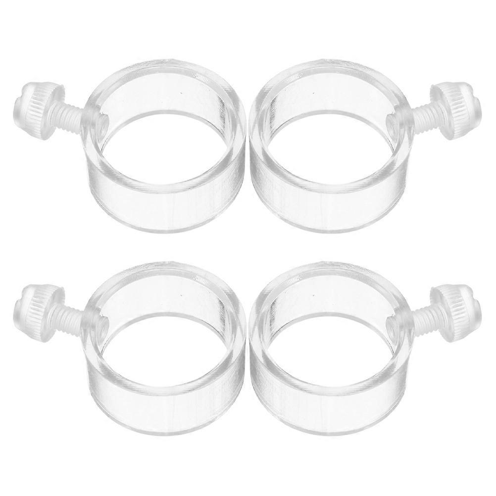 Flagpole Clips for Flag Plastic Flagpole Rings Providing Secure Hold 12Pcs