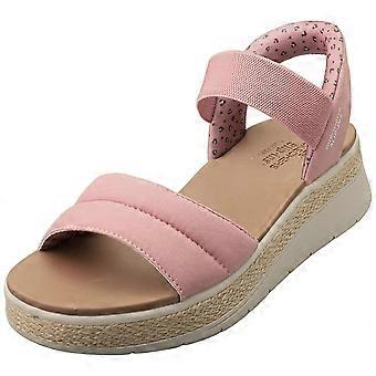 Skechers Slip-ins Bobs Sun Ray Vegan Womens Walking Sandals in Rose