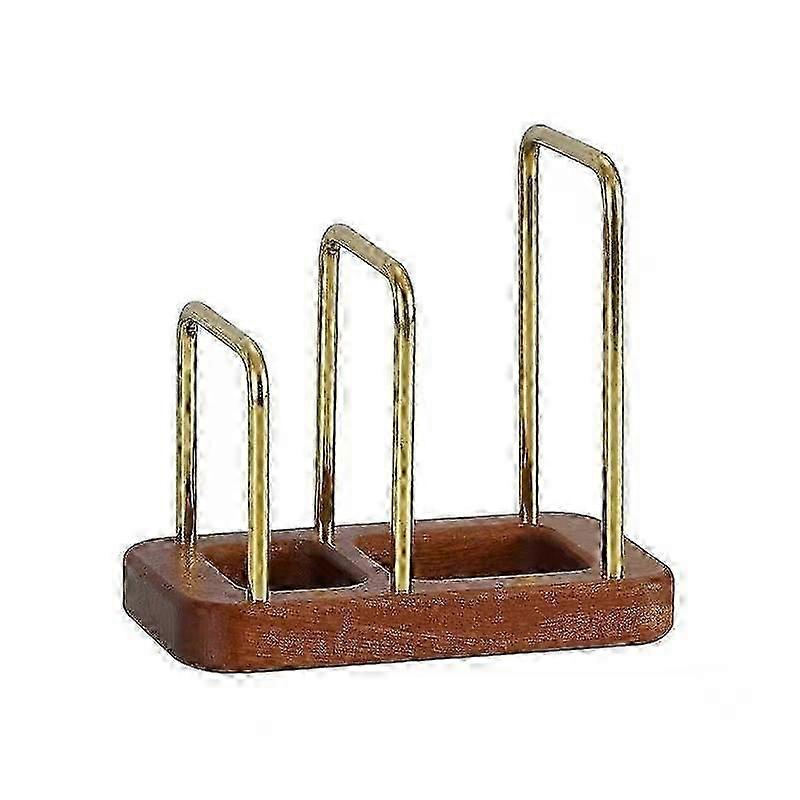 Kitchen Storage Rack for Cutting Boards and Pot Lids