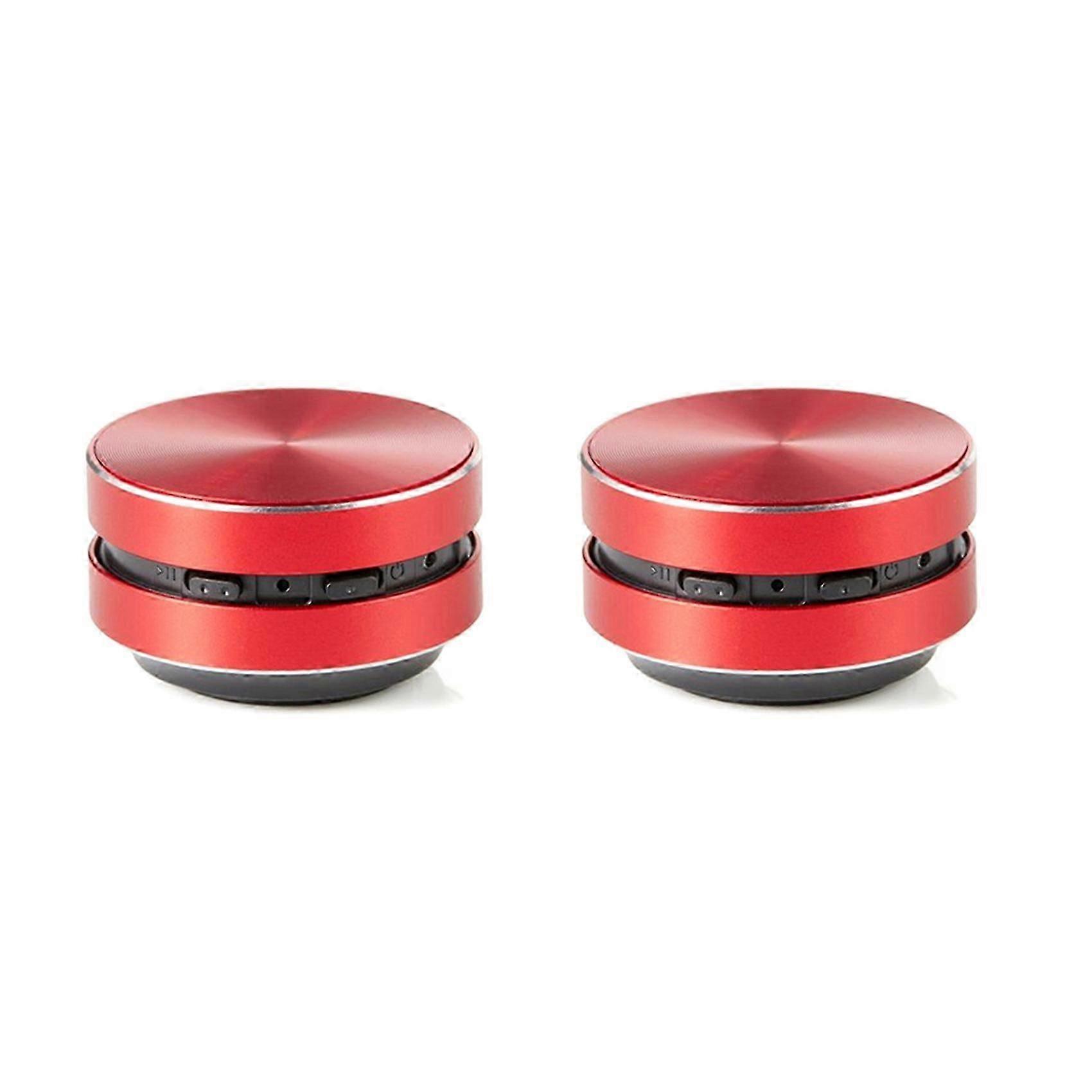 2X Portable Compatible Bone Conduction Speaker Stereo Sound Bluetooth Speaker(Red)