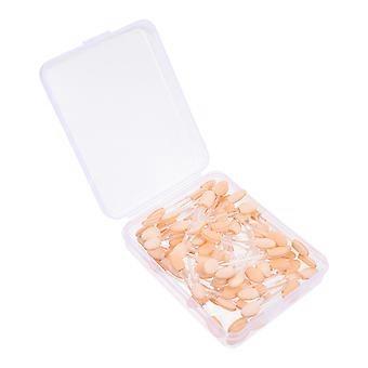 50-teiliges Set praktischer Lidschattenpinsel mit zwei Enden