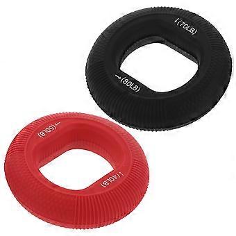 Silicone Hand Grip Strengthener Ring for Strength Training 8Pcs Set