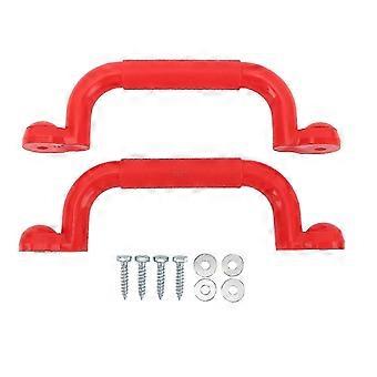 Playground Handrail, Anti-Slip Large Size, PE Iron Material 24x7cm, Outdoor Climbing Frame Accessory