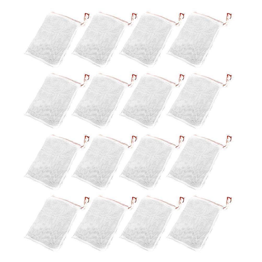 Nylon Fruit Mesh Bag Drawstring for Barrier Use 30Pcs Set