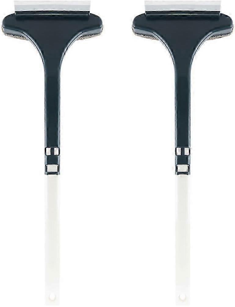 2pcs Window Cleaning Brush Multifunctional Tool compatible with Screens Glass