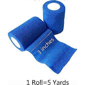 6 rolls of 3 x 5 yards self-adhesive bandages, breathable self-adhesive pet