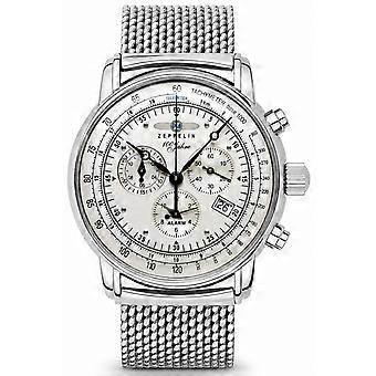 Zeppelin 7680M-1 100 Jahre Zeppelin chronograph watch 42 mm