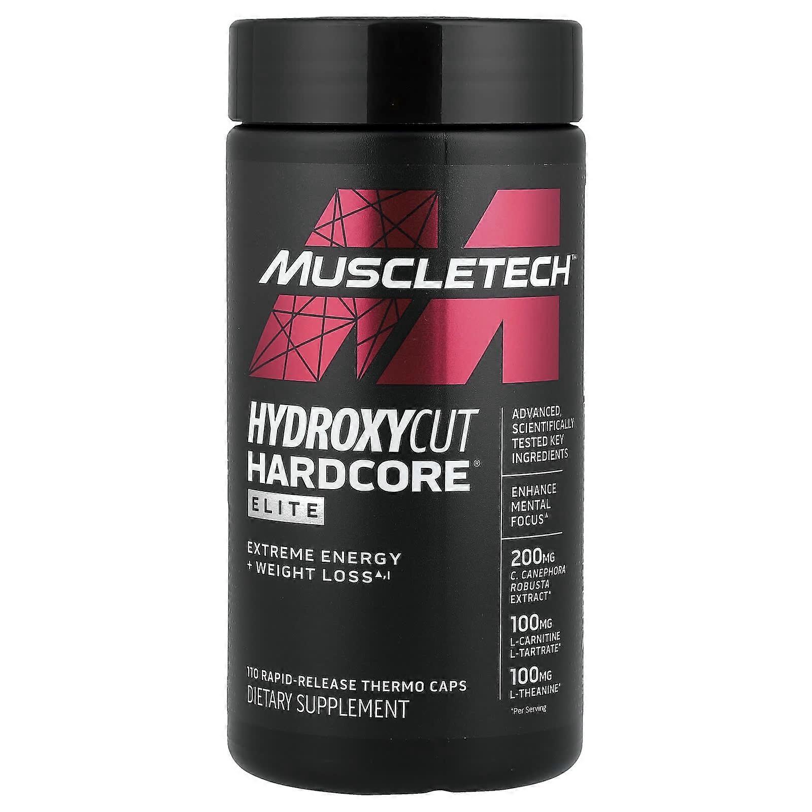 MuscleTech, Hardcore® Elite, 110 Rapid-Release Thermo Caps