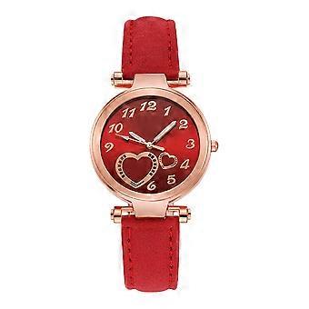 1pc Armbanduhr Elegantes Herz Dekorative Uhr Handgelenk Dekorative Armbänder Uhr