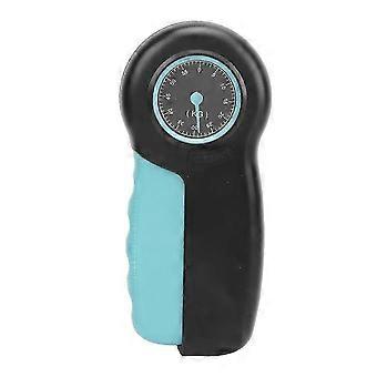 Hand Grip Strength Tester, Ergonomic Dual Display Hand Dynamometer, ABS Portable Grip Measurement Tool for Finger Training, Blue Black