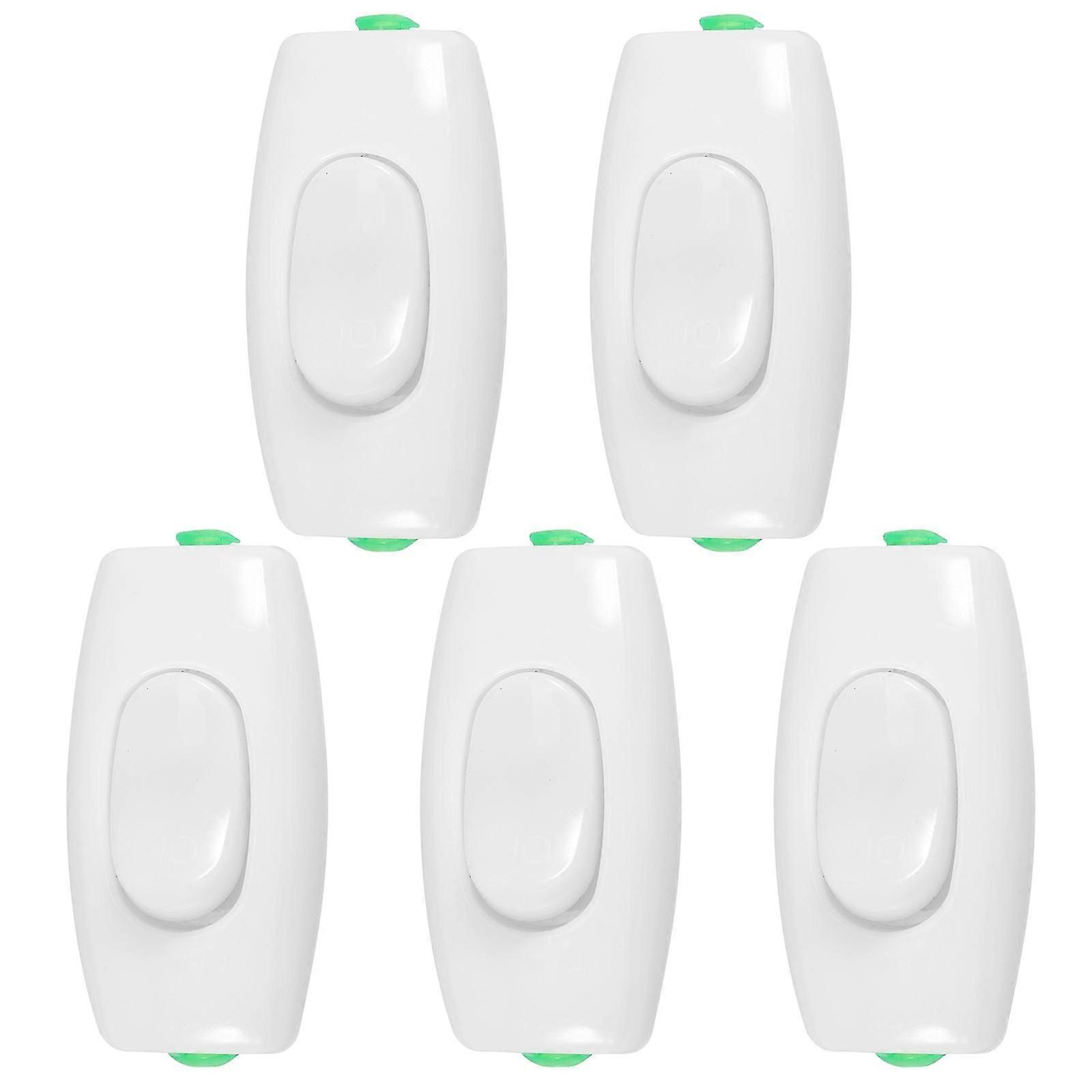 5pcs Lamp Appliance Switches Table Lamp Replacement Buttons Light Switch Replacements