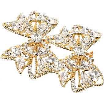 1 Paar Strass Schuhschnallen Abnehmbare Schuhclips Schleife Schuhschnallen Hochzeitsschuh Charms
