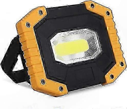 Rechargeable LED Flood Light for Construction Site Work