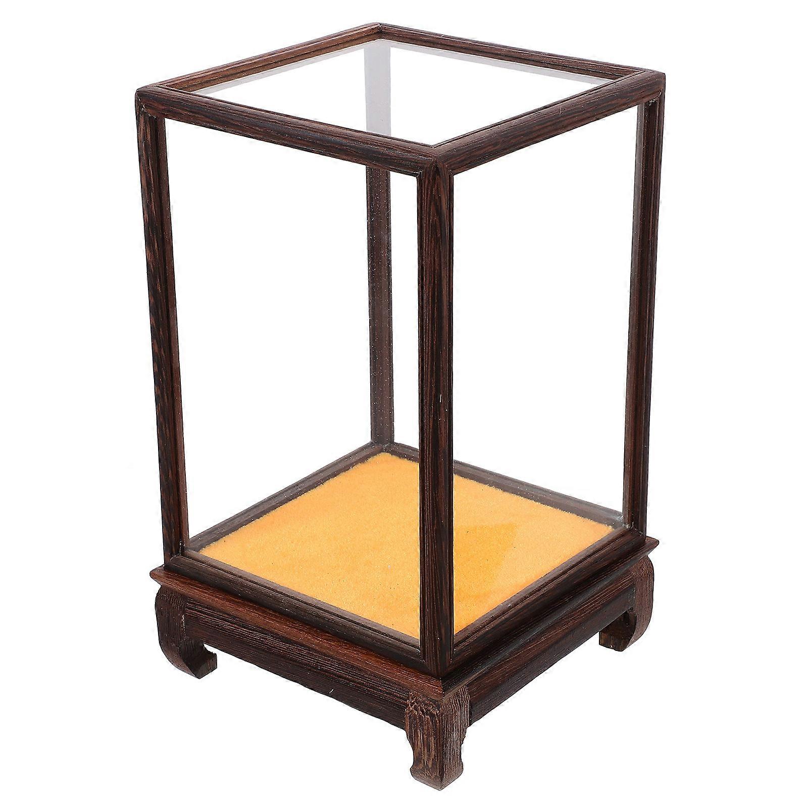 Household Display Box Transparent Display Case Multi-function Figurine Case Display Accessory