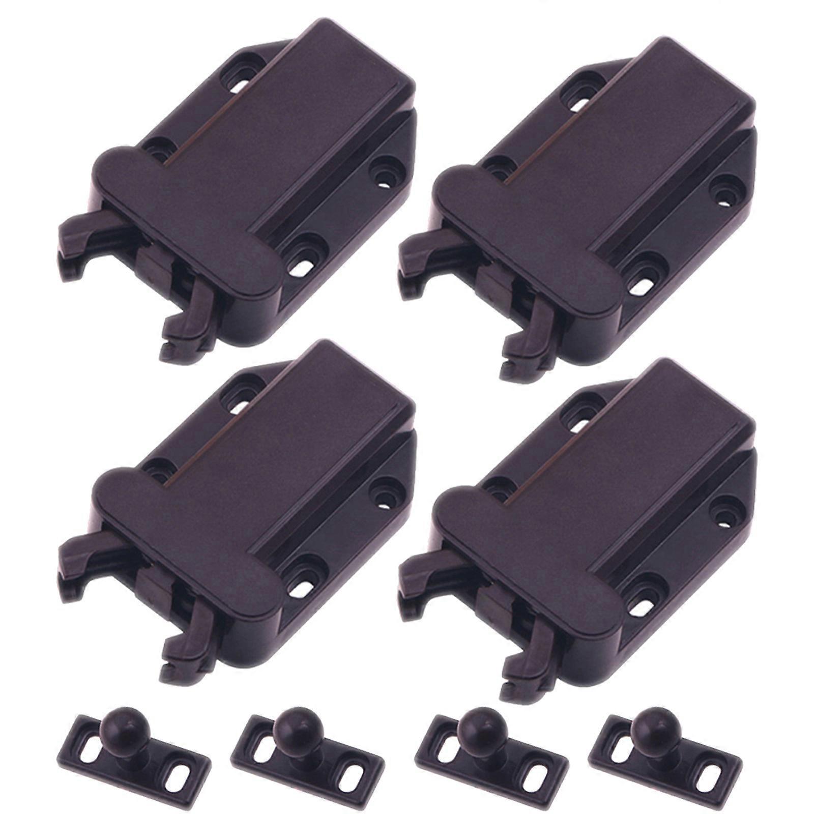 4pcs Push Catch Latch Open Touch Catch Latch Lock Spring Bounce for Cabinet