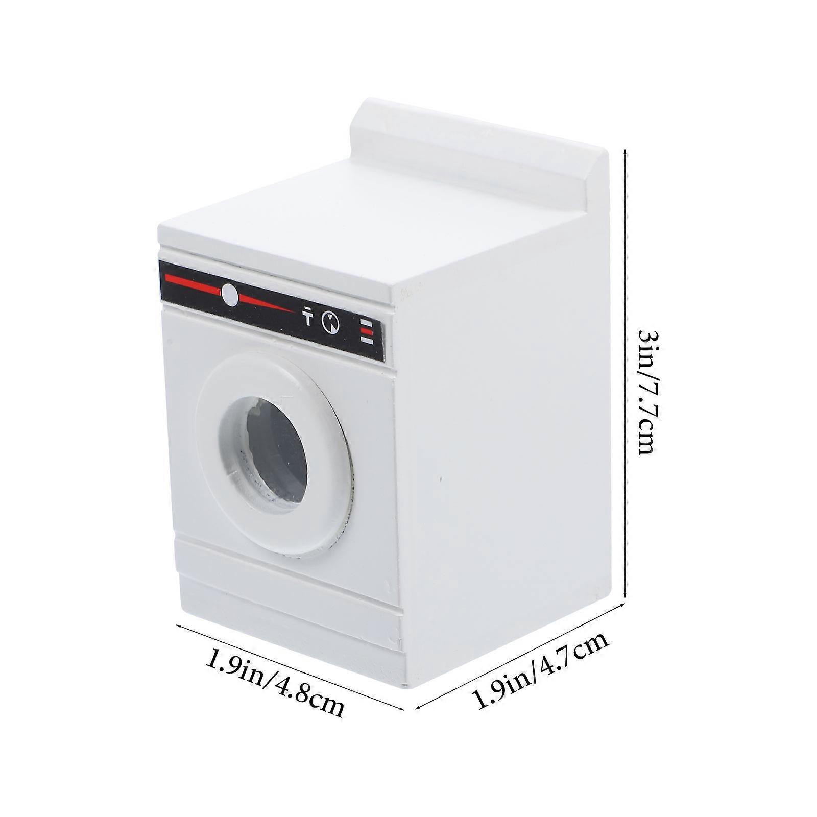 1Pc Simulation Washing Machine Model Adornment Adorable Mini Washer Model