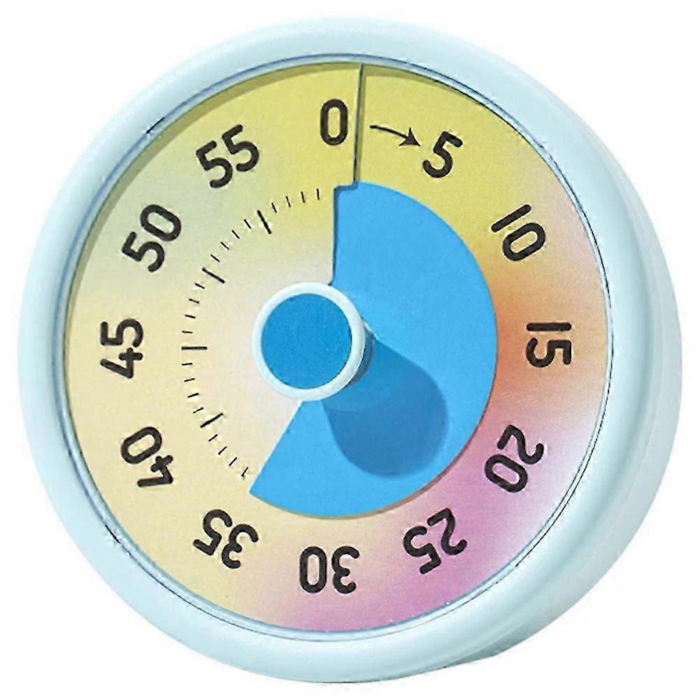Colorful Visual Timer Manual Rotation Timer Children Classroom Learning Kitchen Cooking Countdown Timer Stopwatch C
