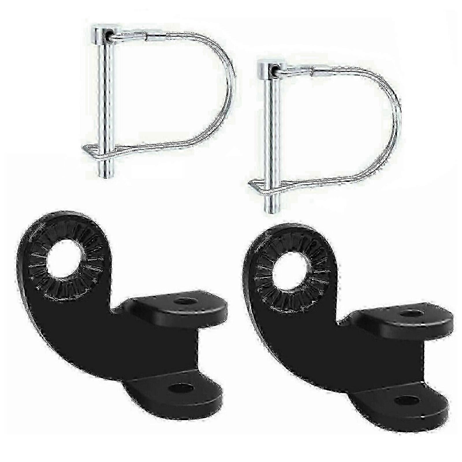 Bicycle Trailer Coupling Set 2-Piece Compatible with Qeridoo Models Quick Connect