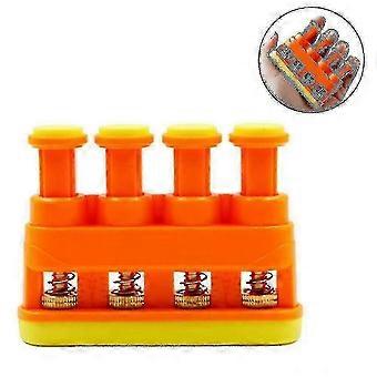 Adjustable finger trainer, hand training device for guitar, trumpet