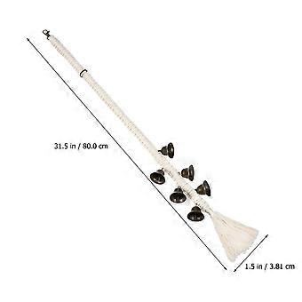 Dog Doorbells for Training with Adjustable Cotton Rope 10Pcs Set