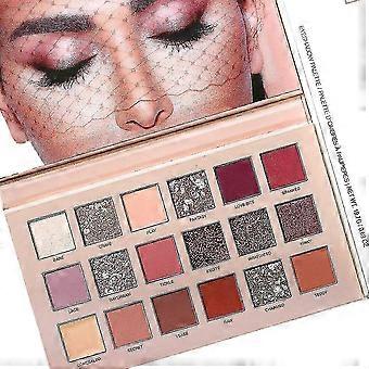 Naked Makeup Eyeshadow Palette, 18 Matte Colors Nude Shadow for Professional Cosmetics | Makeup Sets..C6