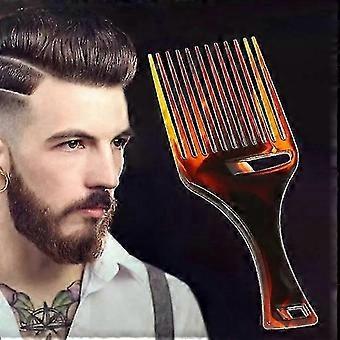 Plastic hair comb insert African hair extension comb hair fork comb hair oil hair styling brush