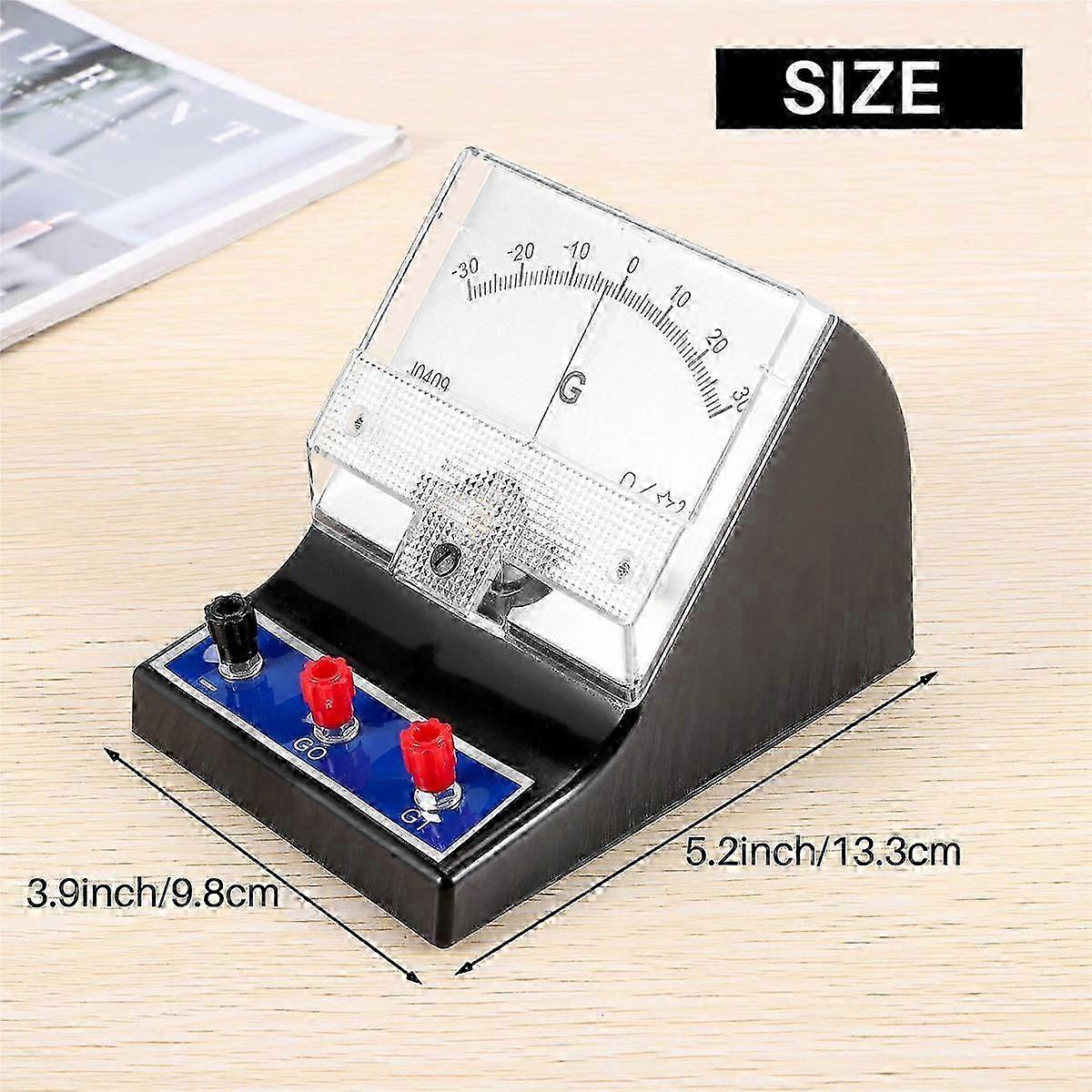 Analog Ammeter Pointer Type Electrical Current Ampere Tester Sensitive Amperemeter Microammeter Galvanometer JP