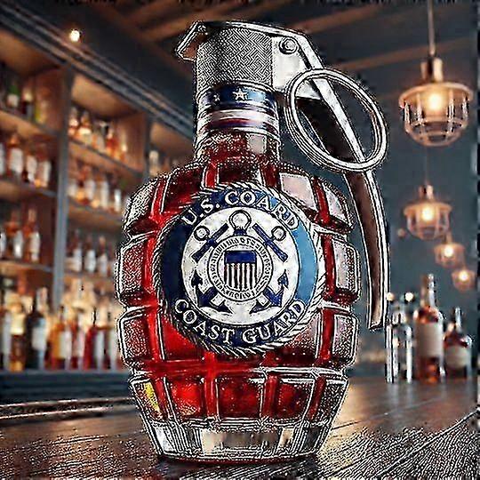 350ml Eagle Design Glass Decanter