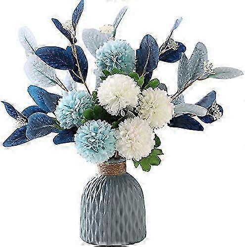 Flexible Stem Faux Hydrangea Decor Set