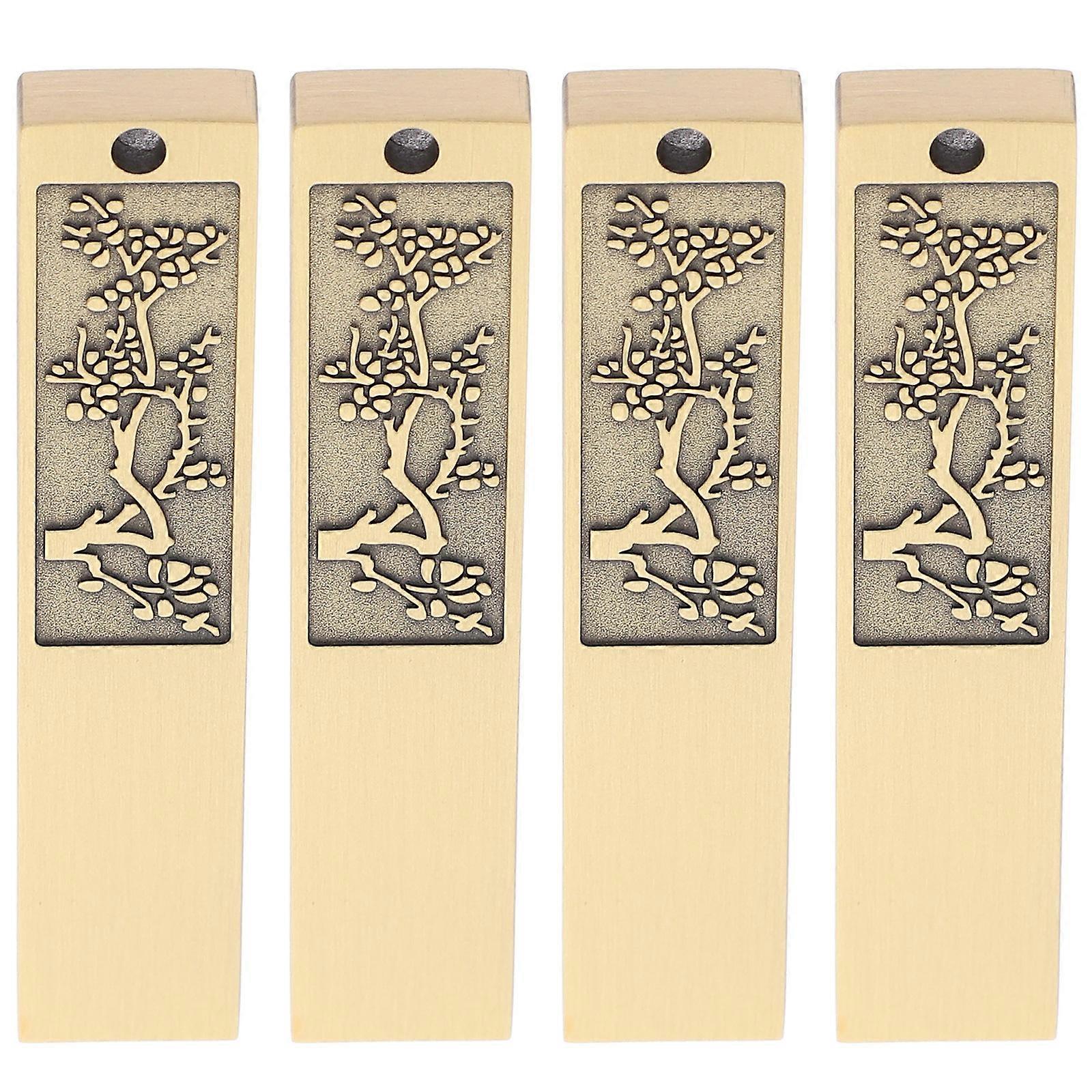 USB Flash Drive Disk Shell for U Disk Protective Case 4Pcs Assorted Color Zinc Alloy