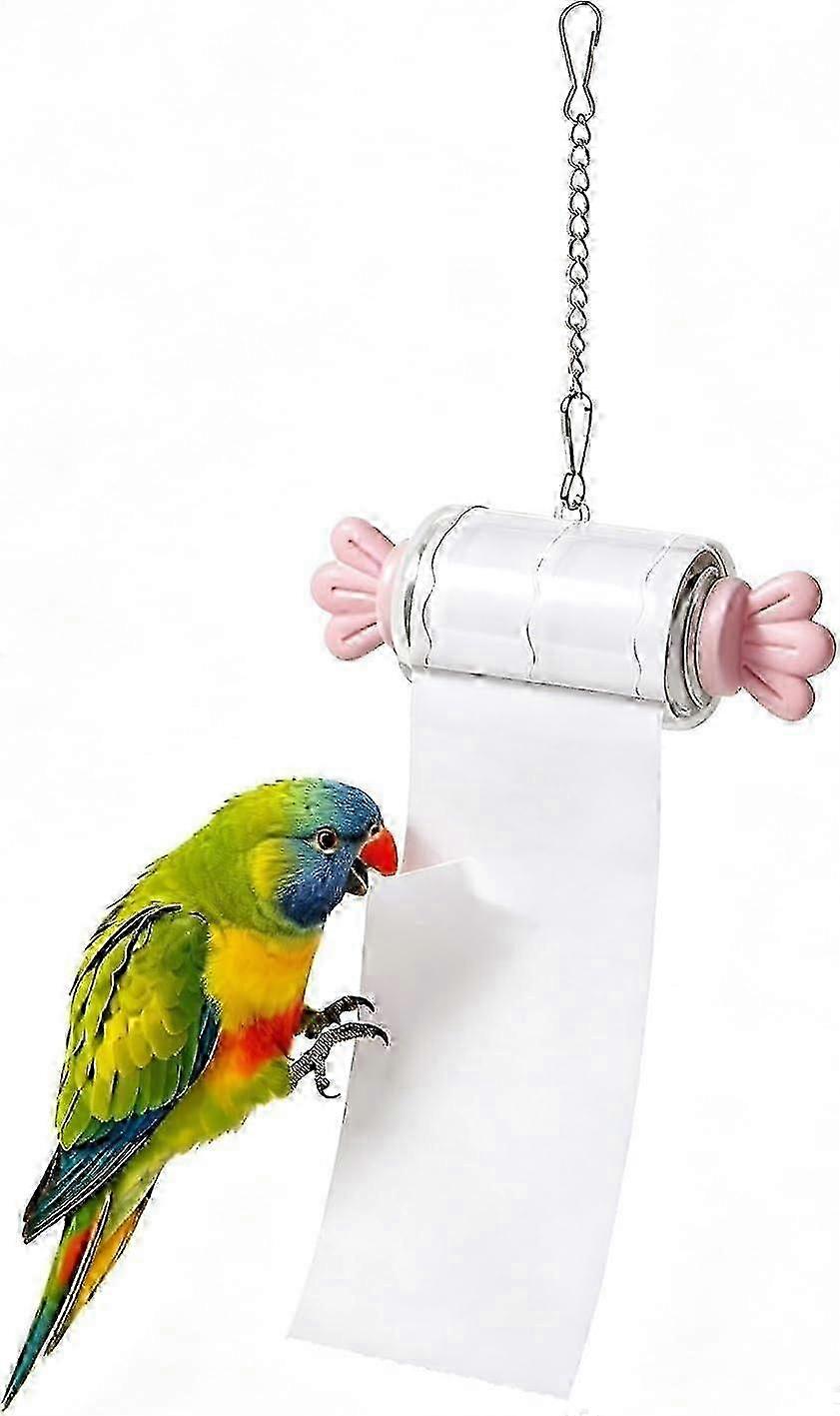 Replaceable Parrot Shredding Toy With Chain