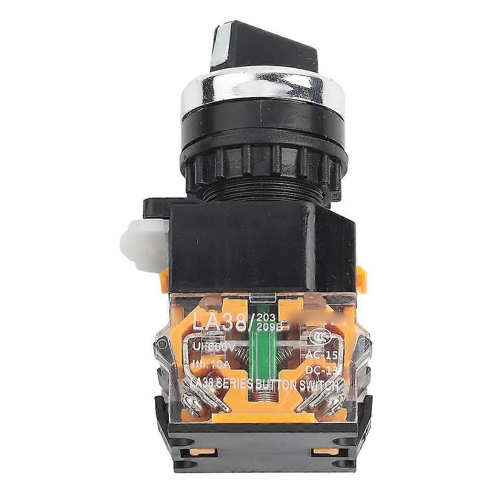 3 Position 2NO Maintained Select Selector Switch Rotary Switch LA38 20X3