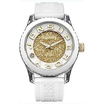 Superdry Tokyo Shimmer Japanese Quartz Analog Woman Watch with SYL174WG Silicone Bracelet