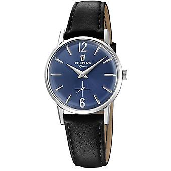 Festina extra reloj para Mujer Analógico de Cuarzo con brazalete de Piel de vaca F20254/3