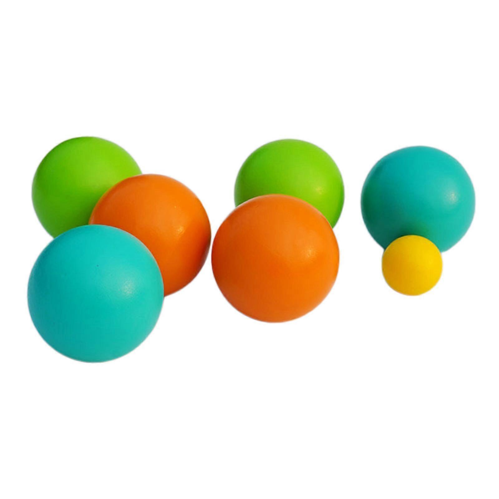 Durable Wooden Outdoor Ball Set