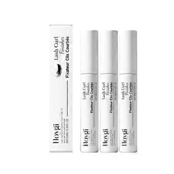 3x Lash Curl Finisher 10ml Conditioning Collagen Lash Primer, Lash Extender & Thickening Serum Volume Boosting with Collagen, Feathery Long Full Eyela
