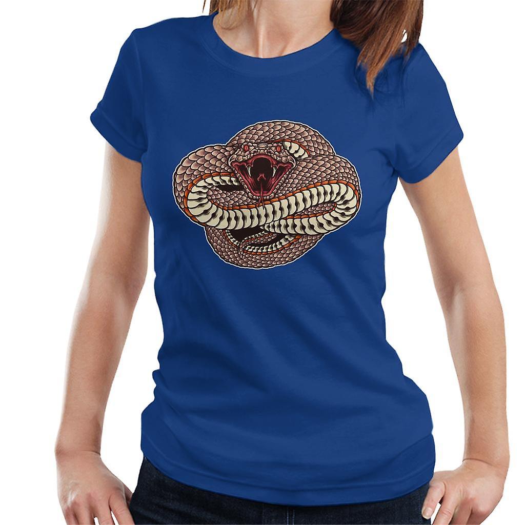 T-shirt selvaggio e pericoloso serpente donna