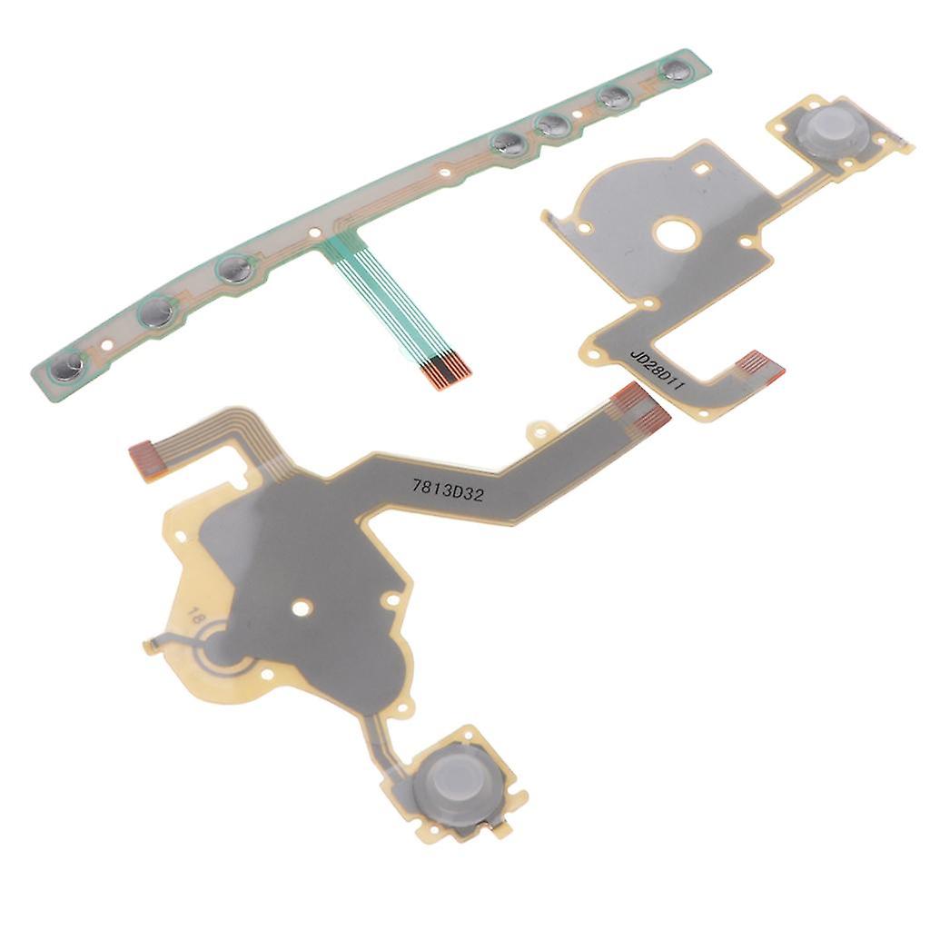 Left Right Volume Shoulder Buttons Flex Ribbon Cable Set for Sony PSP 2000