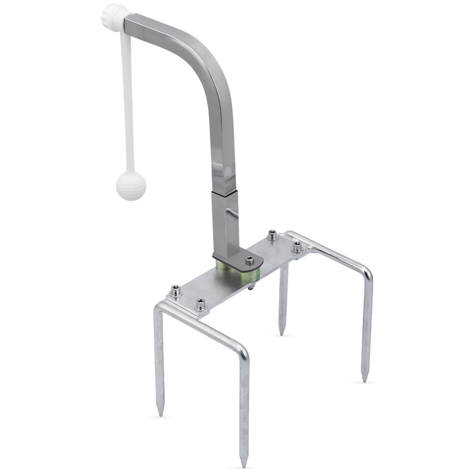 Golf Trainer Swing Training Practice Adjustable Height Outdoor