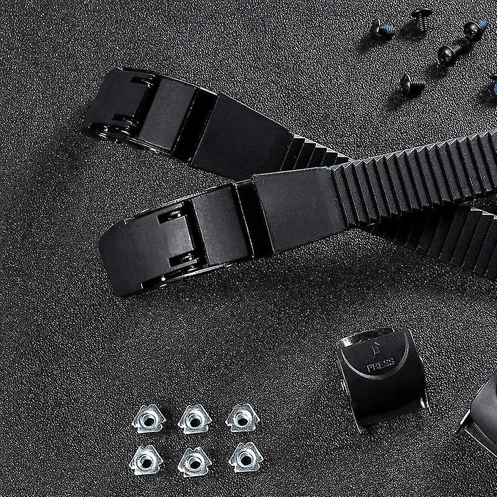 2 Set Replacement Inline Skate Strap Skating Shoes Energy Strap Skate Strap Buckles Screws For Men