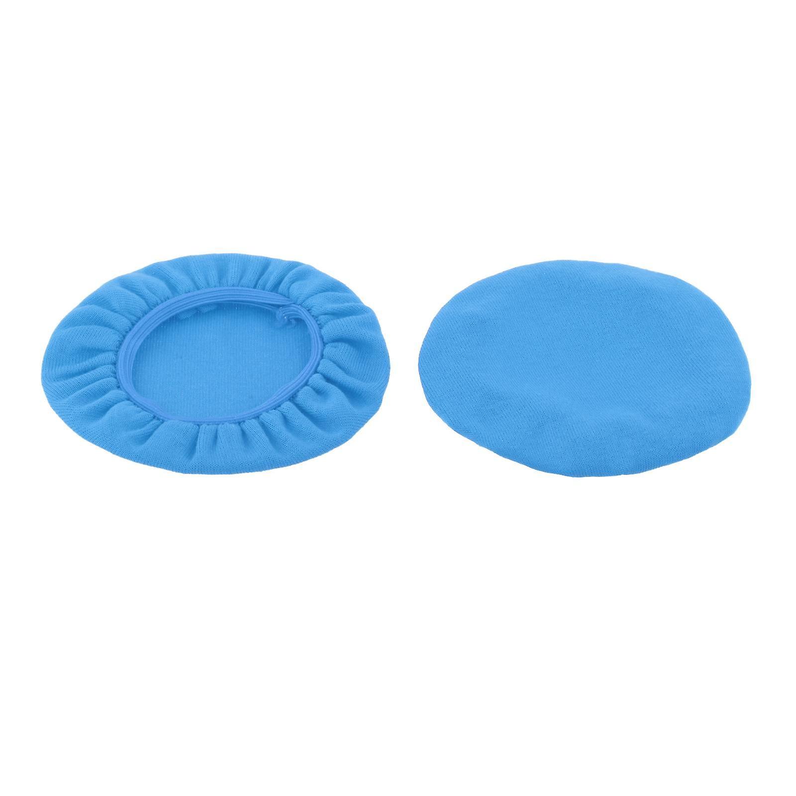 Headphone Covers Universal Durable Washable for Headsets 8cm  blue